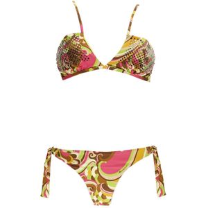 Miss Bikini, Badkleding, Dames, Veelkleurig, L, Bikinis