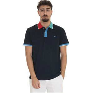 Harmont & Blaine, Tops, Heren, Wit, L, Short sleeve polo shirt