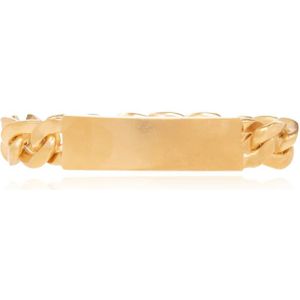 Maison Margiela, Accessoires, Dames, Geel, L, Zilveren Armband
