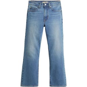 Levi's, Jeans, Dames, Blauw, W24, Broek Blauw