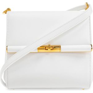 Dolce & Gabbana, Tassen, Dames, Wit, ONE Size, Schoudertas Marlene