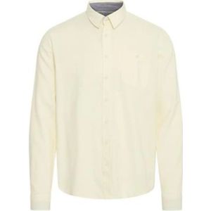 Blend, Overhemden, Heren, Beige, XL, Regular Fit Herenoverhemd