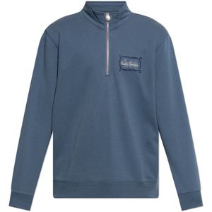 Paul Smith, Sweatshirts & Hoodies, Heren, Blauw, S, Katoen, Sweatshirts & Hoodies