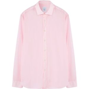 Xacus, Overhemden, Heren, Roze, 3Xl, Roze Gewassen Overhemd