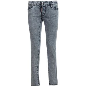 Dsquared2, Jeans, Dames, Blauw, M, Denim, Blauwe Denim Skinny Jeans