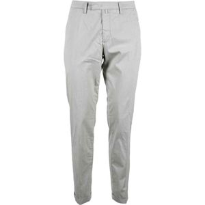 Briglia, Broeken, Heren, Grijs, S, Katoen, Elegante broek met stretchstof