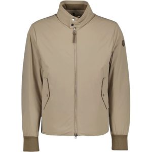 Moncler, Jassen, Heren, Beige, M, Nylon, Albergian Vest