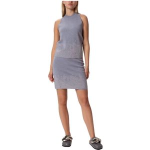JW Anderson, Kleedjes, Dames, Grijs, S, Korte Jurk