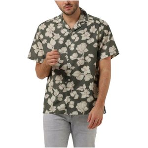 Minimum, Overhemden, Heren, Veelkleurig, M, Casual Heren Overhemd Jole Groen