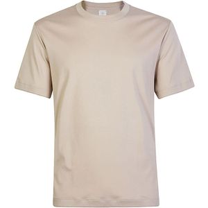 Eleventy, Tops, Heren, Grijs, XL, Katoen, Modal Katoen Crewneck T-shirt