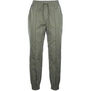 Ermanno Scervino, Broeken, Dames, Groen, S, Groene Elastische Trekkoord Broek
