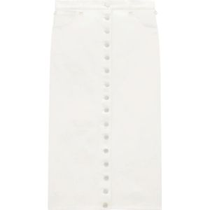 Courrèges, Rokken, Dames, Wit, L, Denim, Flex Denim Rok
