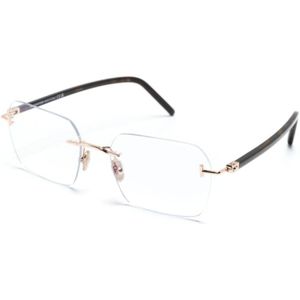 Tom Ford, Accessoires, unisex, Bruin, 54 MM, Ft 5934B 028 Optical Frame