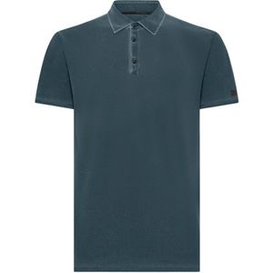 Rrd, Tops, Heren, Blauw, M, Techno Wash Piquet Polo Shirt