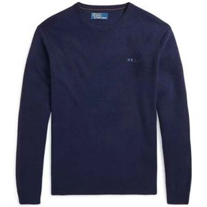 Polo Ralph Lauren, Truien, Heren, Blauw, M, Stijlvolle Vesta voor een trendy look