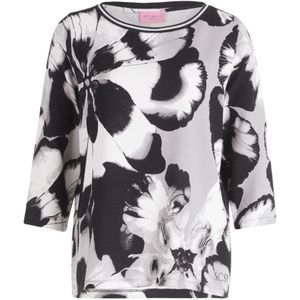 Betty Barclay, Blouses & Shirts, Dames, Veelkleurig, M, Bloemenprint Sweatshirt