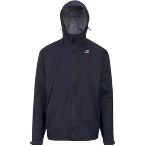 K-Way, Jassen, Heren, Blauw, 2Xl, Charmel Reis Hoodie Jas