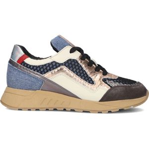 Piedi Nudi, Schoenen, Dames, Veelkleurig, 37 EU, Leer, Selva 21.03 Dames Sneakers Leer