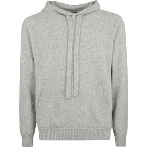 Laneus, Sweatshirts & Hoodies, Heren, Grijs, 2Xl, Kasjmier, Kasjmier Hoodie