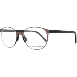 Porsche Design, Accessoires, unisex, Rood, ONE Size, Bourgondische Ronde Optische Monturen