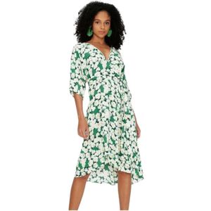 Diane Von Furstenberg, Kleedjes, Dames, Groen, S, Groene jurken voor vrouwen