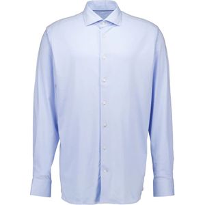 Eton, Overhemden, Heren, Blauw, L, Katoen, Casual Overhemd