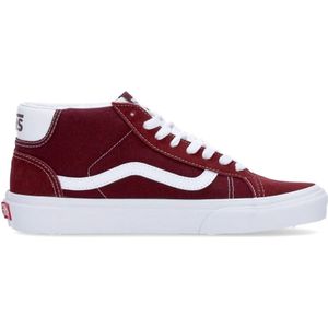Vans, Schoenen, Heren, Bruin, 45 EU, Suède, Mid Skool Sneaker Port Royale/Wit