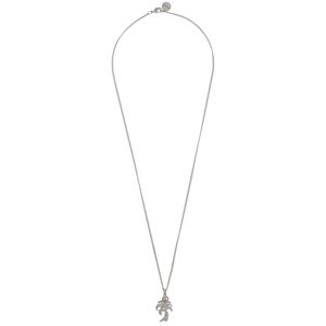 Palm Angels, Accessoires, Heren, Grijs, ONE Size, Messing Ketting