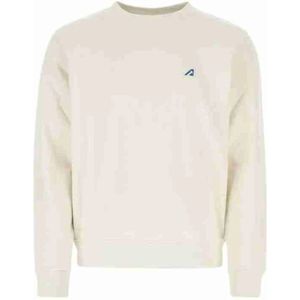 Autry, Sweatshirts & Hoodies, Heren, Beige, XL, Sweatshirts
