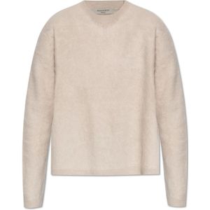 AllSaints, Truien, Dames, Beige, S, Kasjmier, Cashmere Trui Rebel