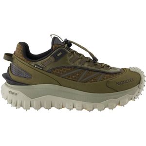 Moncler, Schoenen, Heren, Groen, 43 EU, Leer, Trailgrip GTX Heren Trail Manden