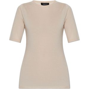 Fabiana Filippi, Truien, Dames, Beige, M, Wol, Wollen trui