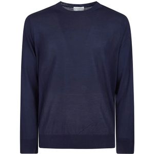 Ballantyne, Truien, Heren, Blauw, 2Xl, Klassieke Gebreide Trui