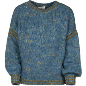 Nenette, Truien, Dames, Blauw, M, Stijlvolle Sweatshirts en Hoodies