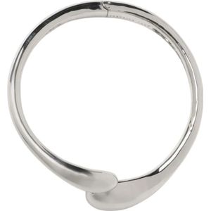 Federica Tosi, Accessoires, Dames, Grijs, ONE Size, Elegante Zilveren Hanger Ketting