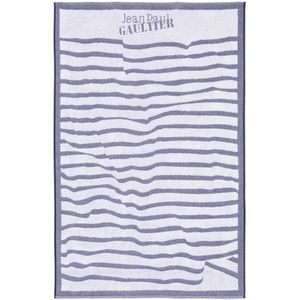 Jean Paul Gaultier, Interieur, Dames, Blauw, ONE Size, Gestreept Strandlaken