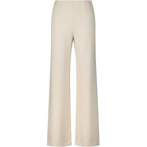 Raffaello Rossi, Broeken, Dames, Beige, S, Wijde Pijp Jersey Broek