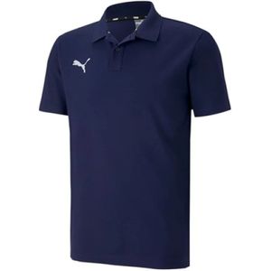 Puma, Tops, Heren, Blauw, XS, Casuals Polo Blauw Teamgoal Sport