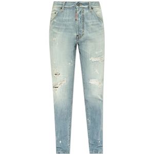 Dsquared2, Jeans, Heren, Blauw, 4Xl, Katoen, Cool Guy Jeans