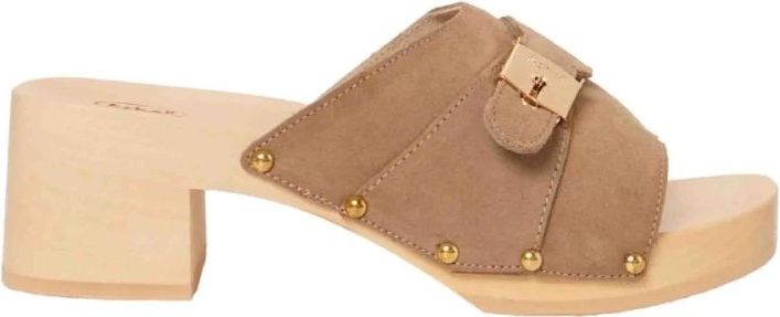 Scholl, Schoenen, Dames, Beige, 39 EU, Beige Sarah Klompen