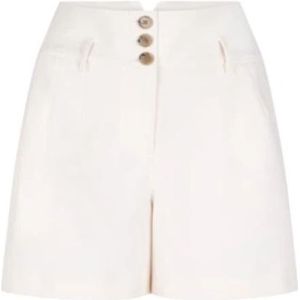 Dante 6, Korte broeken, Dames, Beige, L, Butter Cream High Waist Shorts