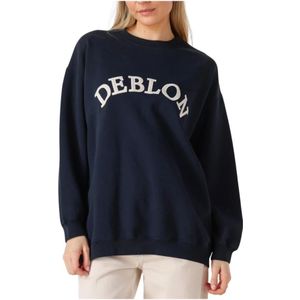 Deblon Sports, Sweatshirts & Hoodies, Dames, Blauw, L, Katoen, Romee Sweater voor Stijlvol Comfort