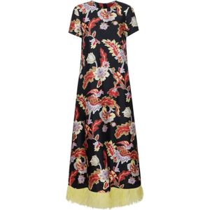 La DoubleJ, Kleedjes, Dames, Veelkleurig, L, Swing Jurk