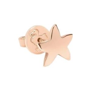 Dodo, Accessoires, Dames, Geel, ONE Size, Elegante Roségouden Ster Oorbellen