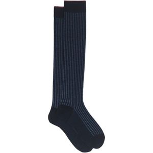 Gallo, Ondergoed, Heren, Blauw, L, Katoen, Lange heren sokken van wol en katoen blauw/egeïsch vanis?..