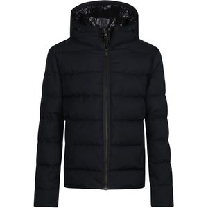 Fay, Jassen, Heren, Blauw, M, Denim, Warme Winter Down Jas