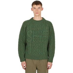 SKY High Farm, Truien, Heren, Groen, S, Wol, Truien