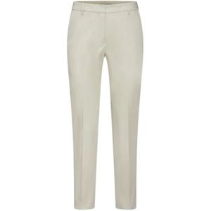 Emma&Gaia, Broeken, Dames, Beige, M, Slim-fit Broeken