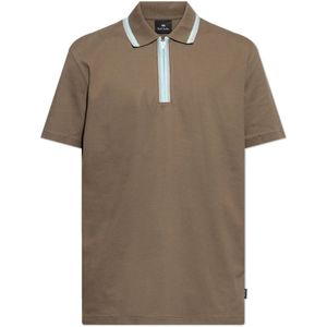 PS By Paul Smith, Tops, Heren, Bruin, M, Katoen, Katoenen polo
