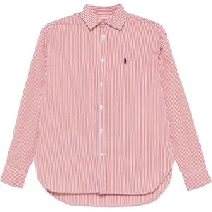 Ralph Lauren, Blouses & Shirts, Dames, Rood, S, WIT